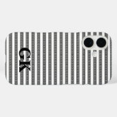 ギリシャ鍵 ギザギザ模様 オーダーメイド Case-Mate iPhoneケース (裏面 (横))