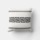 ギリシャ鍵 クラシカル クッション (裏面)