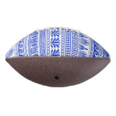ギリシャ風、パター地中海のン、青 アメリカンフットボール (回転270)