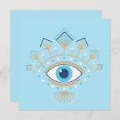 ギリシャ飾の邪悪な目トルコの保護シンボル (正面/裏面)