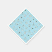 ギリシャ飾の邪悪な目トルコの保護シンボル スタンダードカクテルナプキン (角)