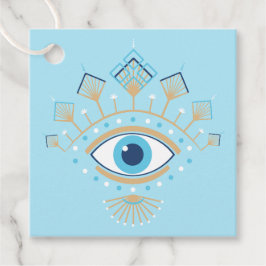 ギリシャ飾の邪悪な目トルコの保護シンボル フェイバータグ