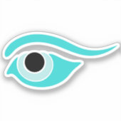 ギリシャ魚釣りボートアイ保護、アイビル シール (正面)