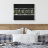 ギリシャ黒姿軍 キャンバスプリント (インサイチュ (寝室))