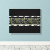 ギリシャ黒姿軍 キャンバスプリント (インサイチュ (ウッドフロア))