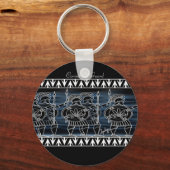 ギリシャ黒姿軍 キーホルダー (正面)