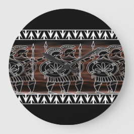 ギリシャ黒姿隊 ラージ壁時計