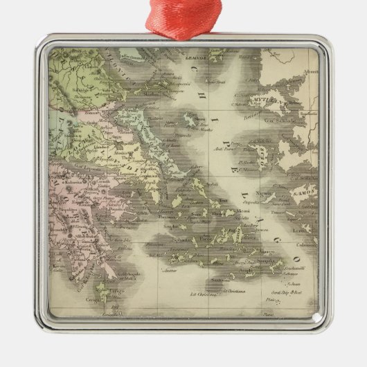 ギリシャ11 メタルオーナメント (正面)