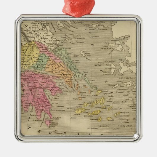 ギリシャ12 メタルオーナメント (正面)