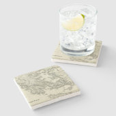 ギリシャ16 ストーンコースター (横)