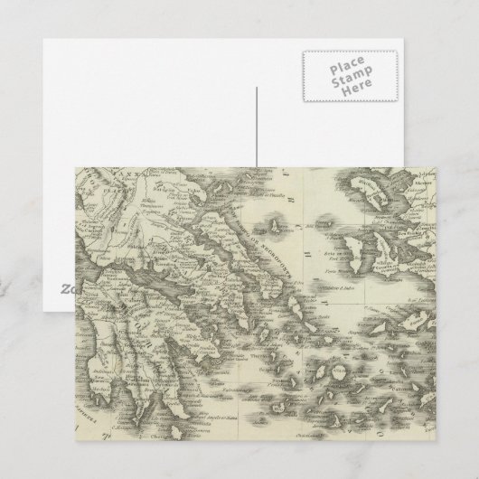 ギリシャ16 ポストカード (正面/裏面)