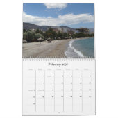 ギリシャ2015 カレンダー (2月 2027)