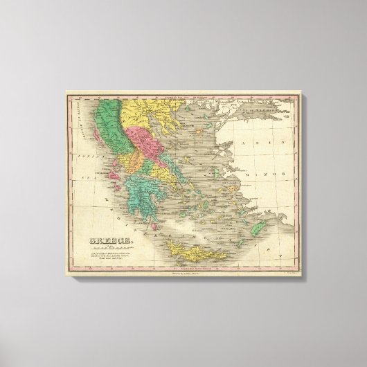 ギリシャ3 キャンバスプリント (正面)