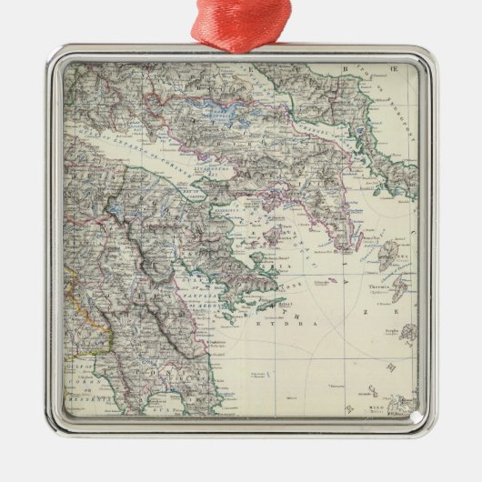 ギリシャ3 メタルオーナメント (正面)