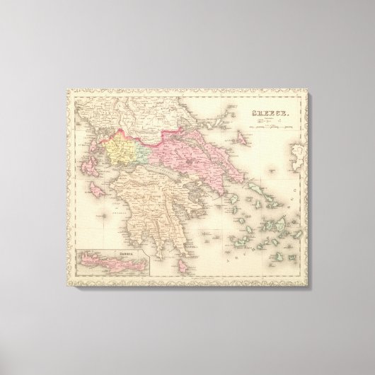 ギリシャ4 キャンバスプリント (正面)