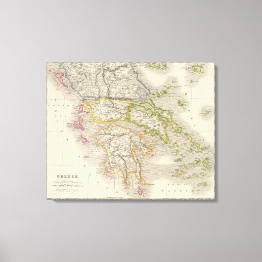 ギリシャ4 キャンバスプリント (正面)