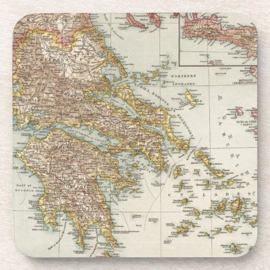 ギリシャ4 コースター (正面)