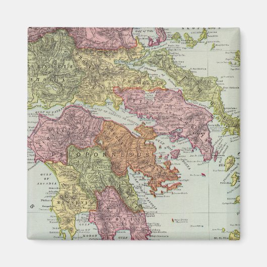 ギリシャ4 マグネット (正面)