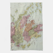 ギリシャ4 2 キッチンタオル (縦)