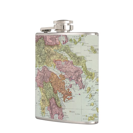 ギリシャ4 2 フラスク (左)