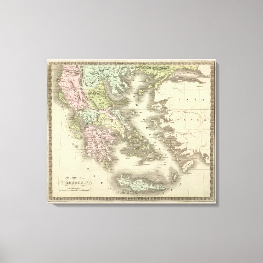 ギリシャ5 キャンバスプリント (正面)