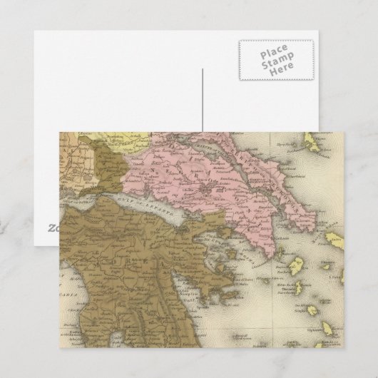 ギリシャ7 ポストカード (正面/裏面)