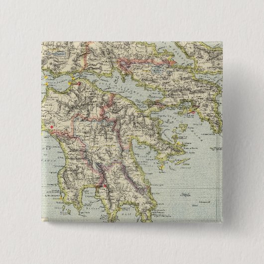 ギリシャ8 缶バッジ (正面)