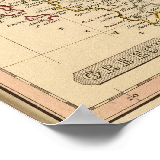 ギリシャ9 ポスター (角)