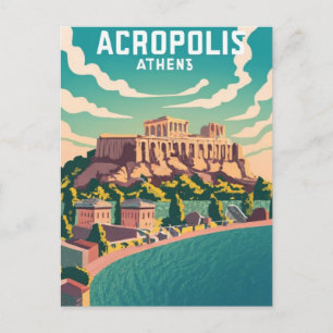 ギリシャ,アクロポリス・アテネ ポストカード