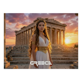 ギリシャ - アクロポリス ポスター