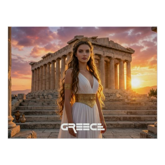 ギリシャ - アクロポリス ポスター (正面)