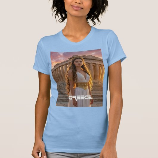 ギリシャ - アクロポリス Tシャツ (正面)
