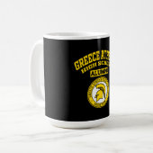ギリシャ アテナ高校 ニューヨーク 同窓会マグカップ コーヒーマグカップ (正面左)