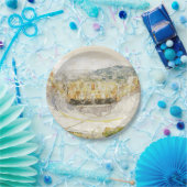 ギリシャ，アテネの古代劇場 ペーパープレート (パーティー)