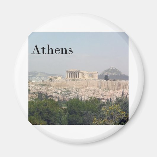 ギリシャ・アテネアクロポリス マグネット (正面)