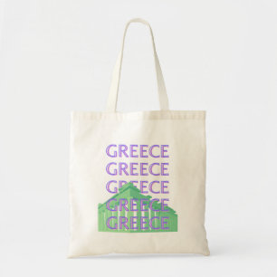 ギリシャ、アテネ旅行アート トートバッグ
