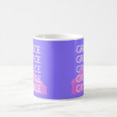 ギリシャ，アテネ旅行アート，レトロ旅行アート コーヒーマグカップ (中央)