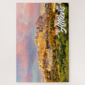 ギリシャ，アテネ ジグソーパズル (縦)