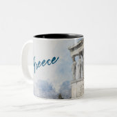 ギリシャ，アテネ ツートーンマグカップ (正面左)