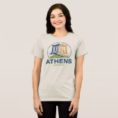 ギリシャ アテネ パルテノン神殿 トライブレンドＴシャツ (正面全面)