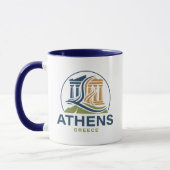 ギリシャ アテネ パルテノン神殿 マグカップ (左)