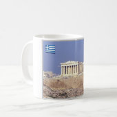 ギリシャ – アテネ – パルテノン – コーヒーマグカップ (正面左)