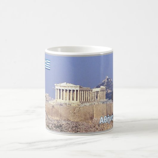 ギリシャ – アテネ – パルテノン – コーヒーマグカップ (中央)