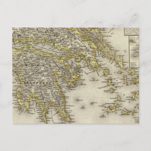 ギリシャ,アテネ ポストカード (正面)