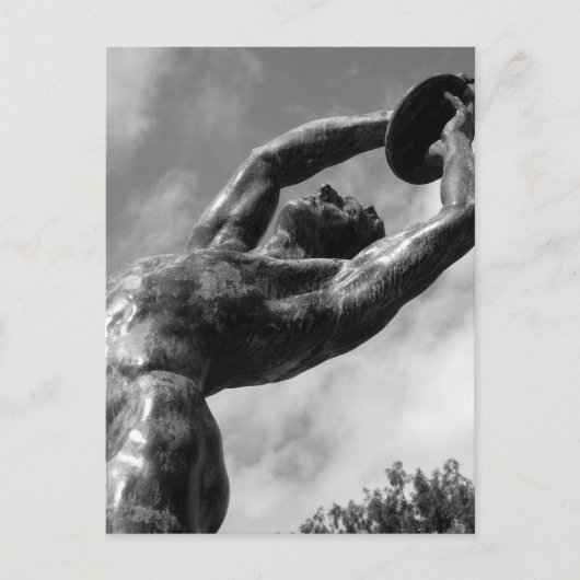 ギリシャ，アテネ ポストカード (正面)