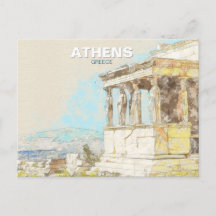 ギリシャ アテネ - 古代ギリシャの街並み、旅行