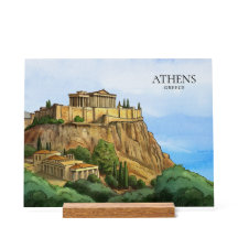 ギリシャ アテネ 水彩 | 歴史的景観