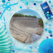 ギリシャ・アルゴリス州エピダウルスの古代劇場 ペーパープレート (パーティー)