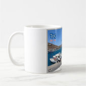 ギリシャ – イオス – 島 –  コーヒーマグカップ (左)