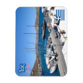 ギリシャ – イオス – 島 –  マグネット (縦)